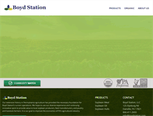 Tablet Screenshot of boydstation.com